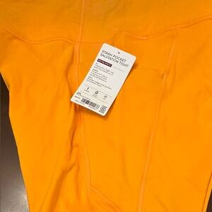 New! Athleta! Bright Orange Athletic Leggings 2X